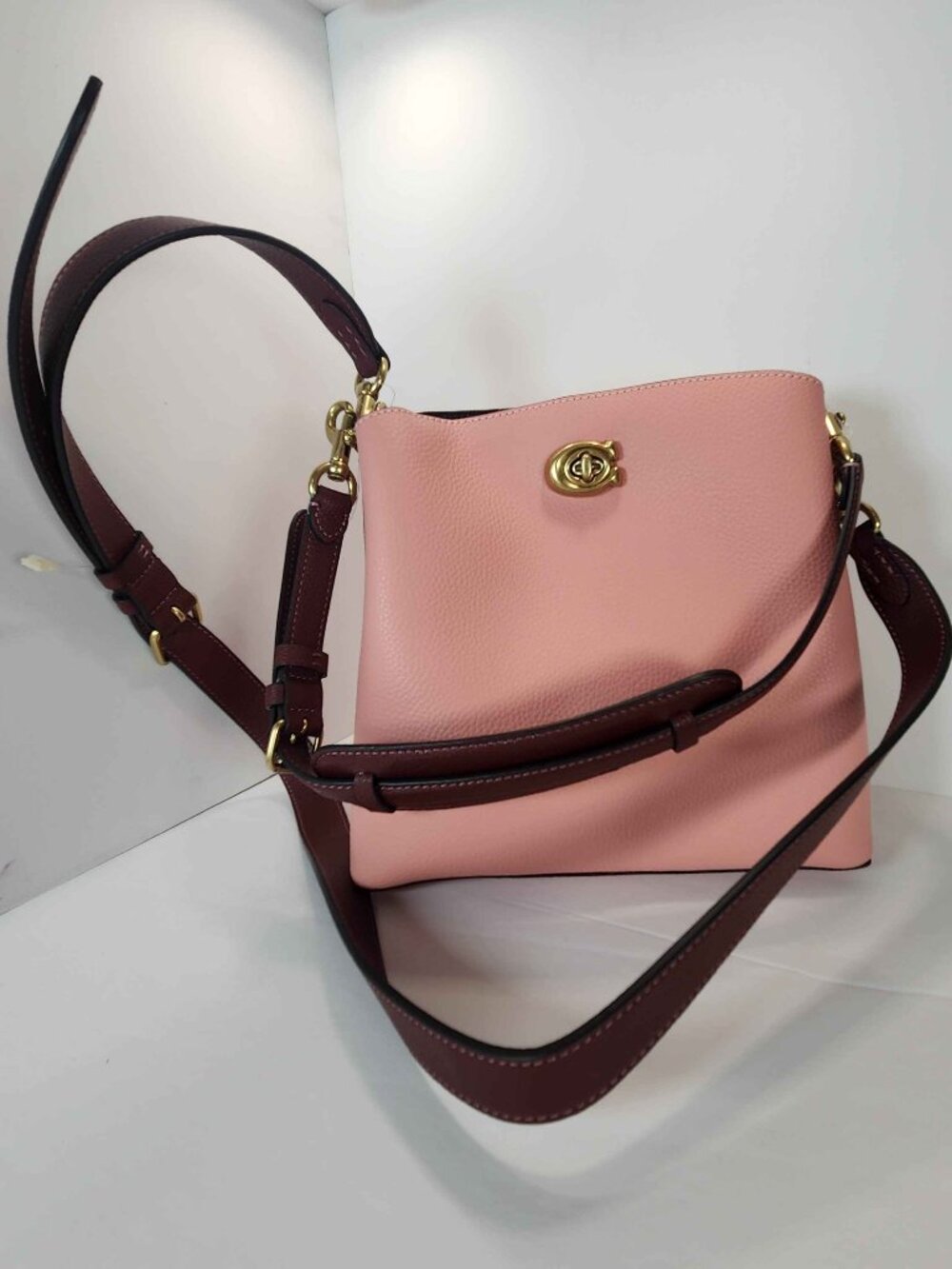Coach Willow Bucket Bag - Candy Pink Multi - Style Number: C3766